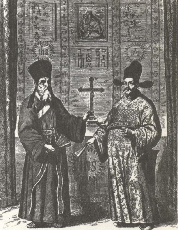 matteo ricci var en av de forsta av de manga jesuiter som utforskade kina och indien ritade efter sin aterkomst till enfland 1562., william r clark